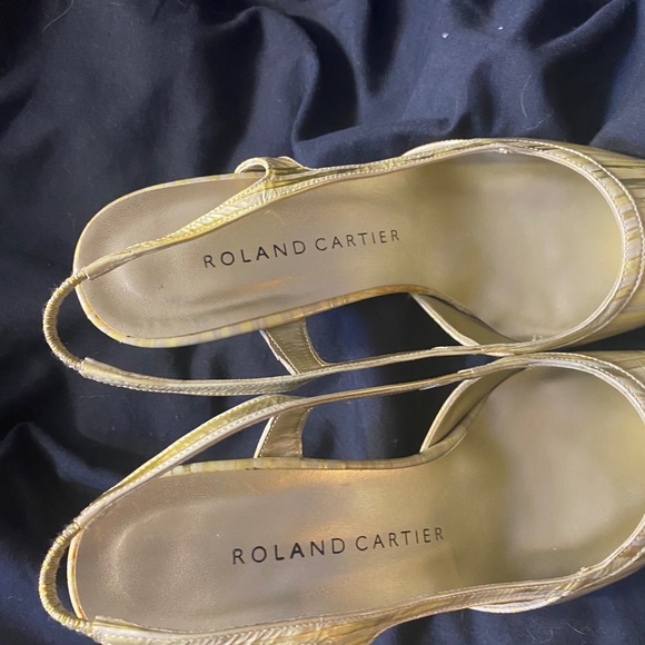 Roland Cartier Sling Back Heels - Picture 2 of 8